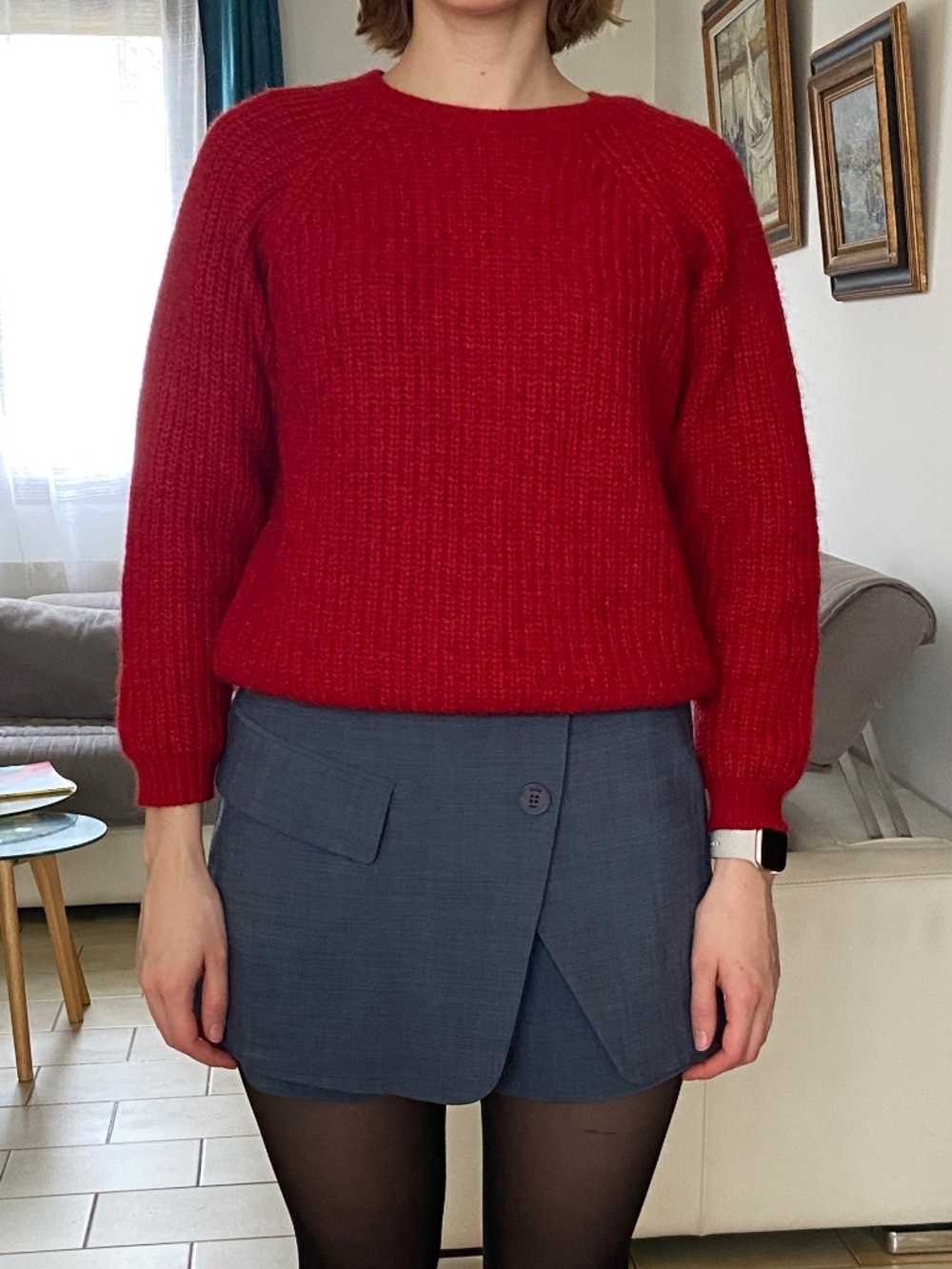 MAJE Paris Alpaca & Wool Sweater